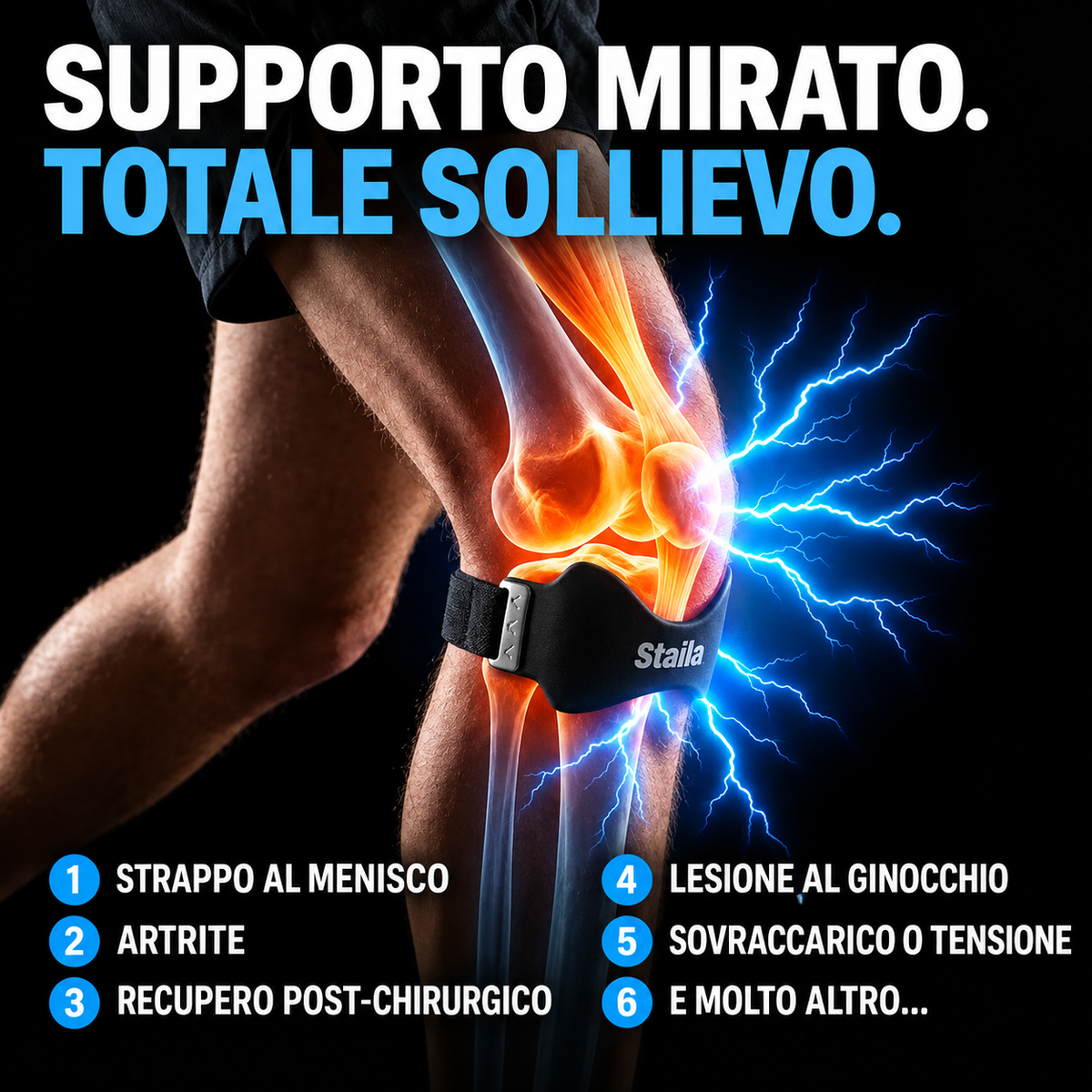 Staila Supporto Per Ginocchia